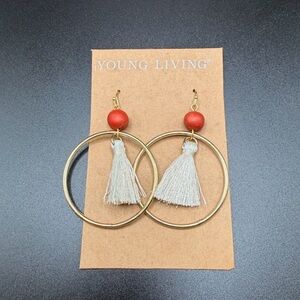 Young Living Drops of Joy Diffuser Earrings Brand New!